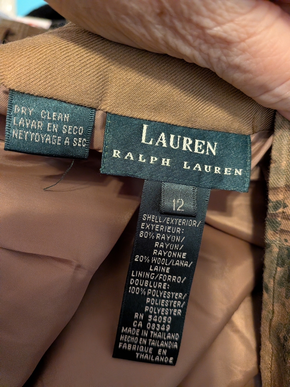 Lauren Ralph Lauren Wrap Scenic Pastoral Print Midi Skirt with Buckle Accent 12 - Picture 2 of 8